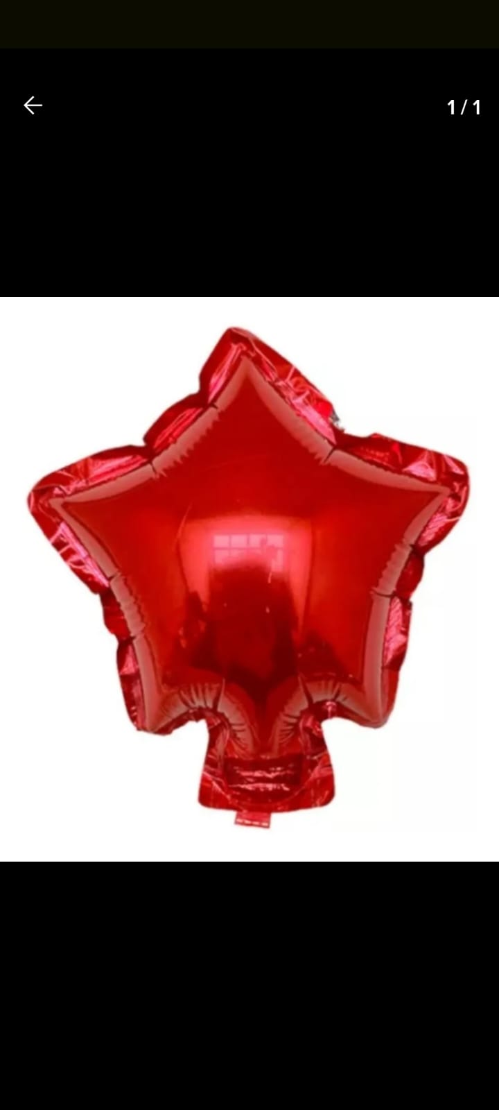 Globo Estrella Rojo